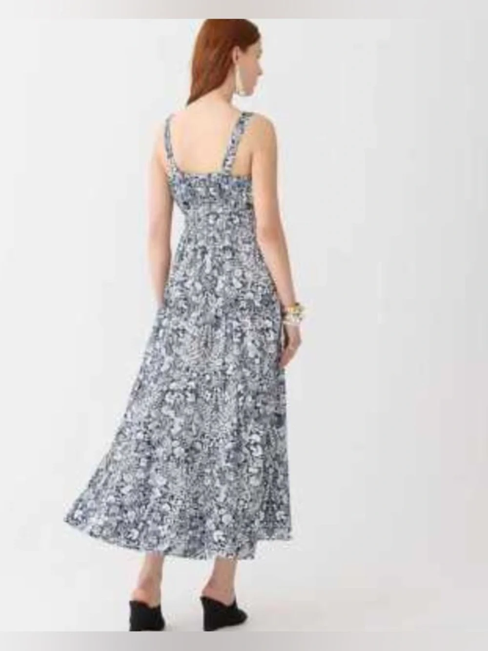 Sevilla Tiered Dress by J.Crew XXL Mermaid Floral